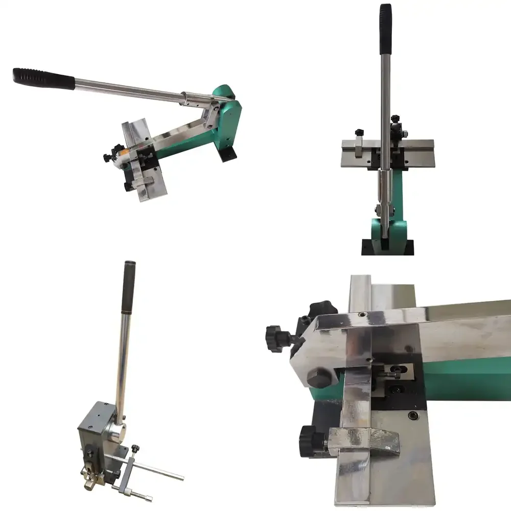 

Manual Hand Operated Metal Die Cutting Punching Machine Rule Hole Notching Machine for Die Making
