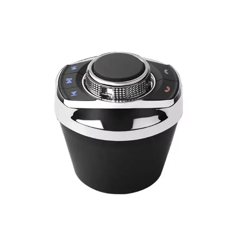 Universal Wireless Audio Controller For Android Multimedia Navigation Player Steering Wheel Control Button Cup Shape Design Car