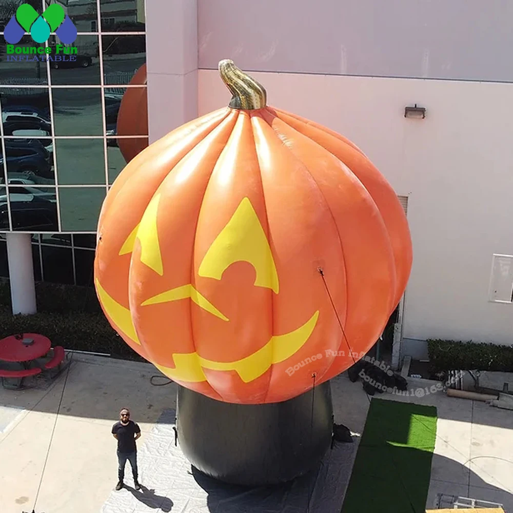 Outdoor Giant Halloween Decoration Inflatable Pumpkin Large Inflatable Jack O' Lantern Backyard Adervitising Balloon For Sale