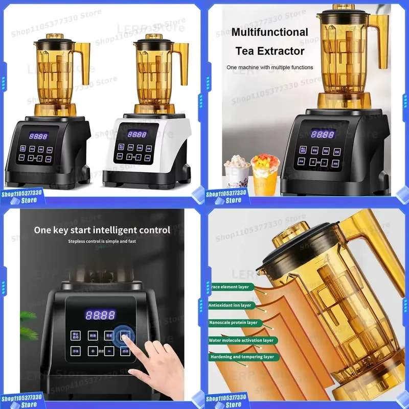 Commercial Multi Function Smoothie Tea Coffee Maker Machine For Beverage Shop Special Drink Preparation Equipment High