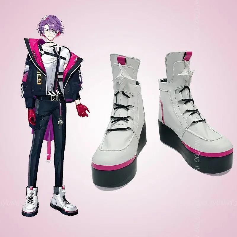 Anime YouTube Watarai Hibari Anime Characters Shoe Cosplay Shoes Boots Party Costume Prop