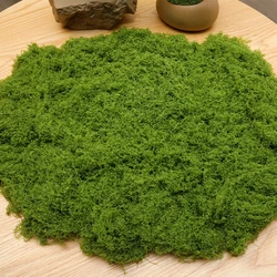 50g Fałszywy Moss DIY Rzemiosło Trawa Sztuczny Moss Faux Preserved Moss Zielone Rośliny Pokój Domowy Ogród Dekoracja Mini Krajobraz Fałszywa Trawa