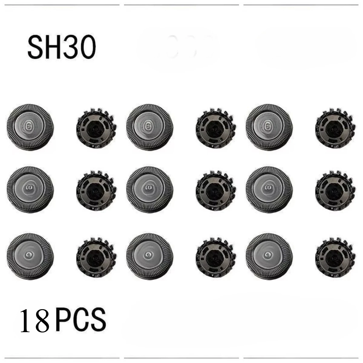 

18PC Electric Shaver Razor Replacement Razor Head For S1000 S3000 S4000 S5000 S500 XZ5800 XZ580 SW175 in stock
