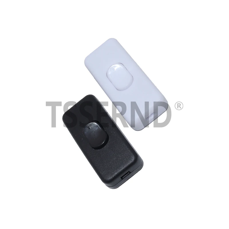 ON/OFF Inline Switch Black Inline Table Lamp Desk Light Cord Cable Switch 110-250V