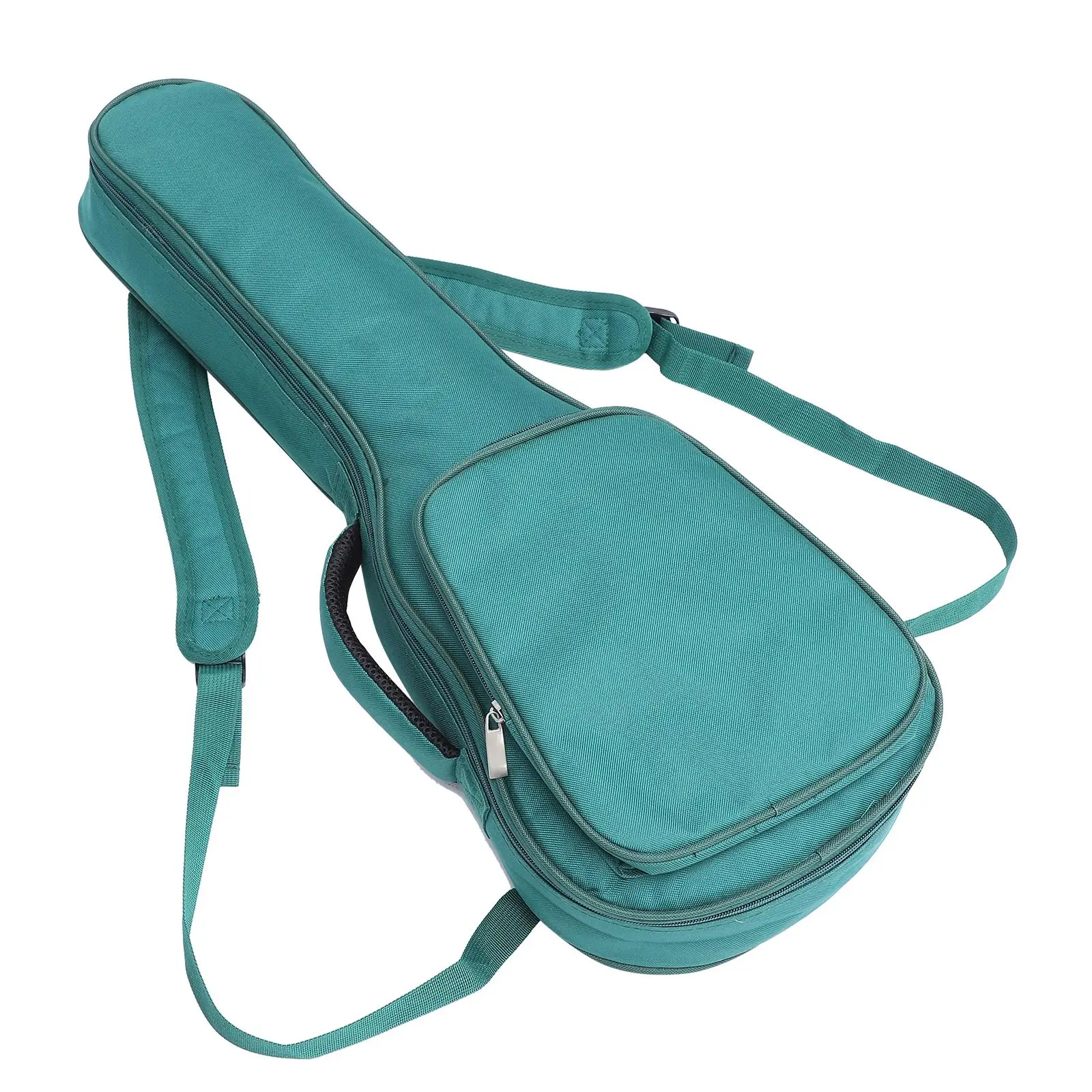 

Cotton Ukulele Bag Case Dust-proof Green Gig 4-string Adjustable Strap Large Capacity Waterproof Scratches