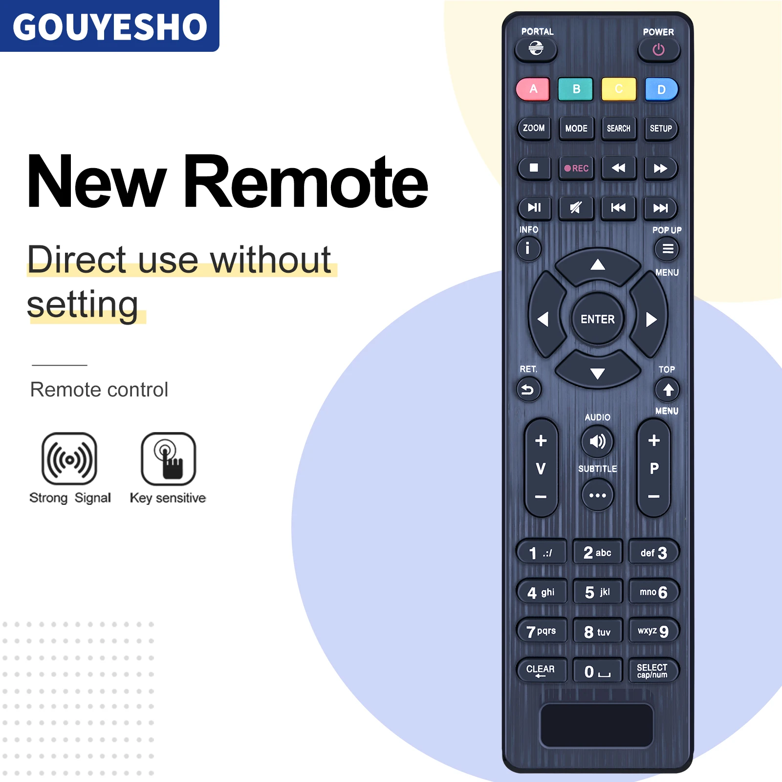 Neue Fernbedienung für DUNE HD TV-303 Katina TV Polsky TV Polbox Media Player Boxen