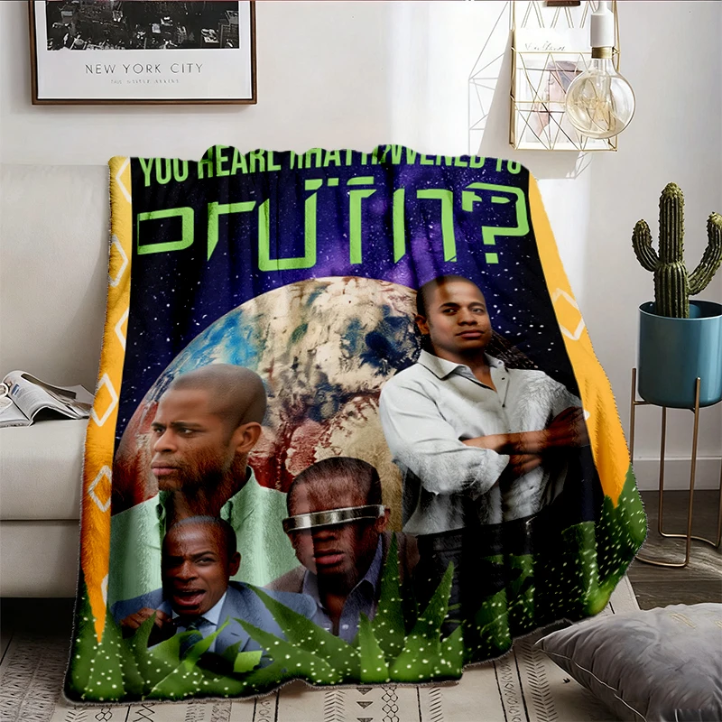 Psych Pluto Pick Up Line Flannel Blanket, Vintage 90s Throw, Retro TV Fan Gift