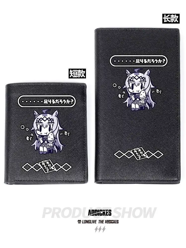 

Pretty Derby Anime Student Wallet Short Style Female Two-Dimensional Cartoon Little Chestnut Hat