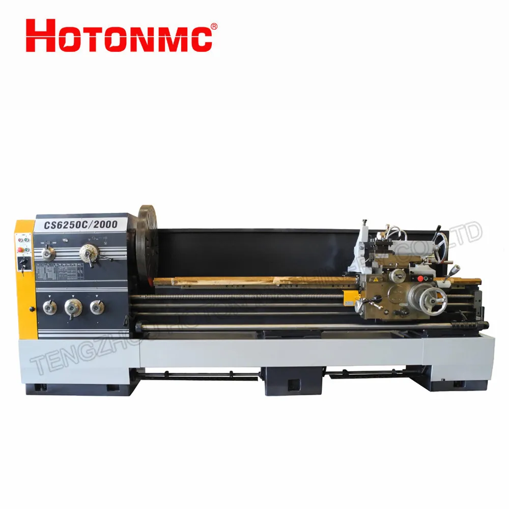 Horizontal Lathe Machine CS6266B*1500/2000/3000mm Heavy  Universal Turning Machine Metal Manual Lathe Spindle Bore 105mm