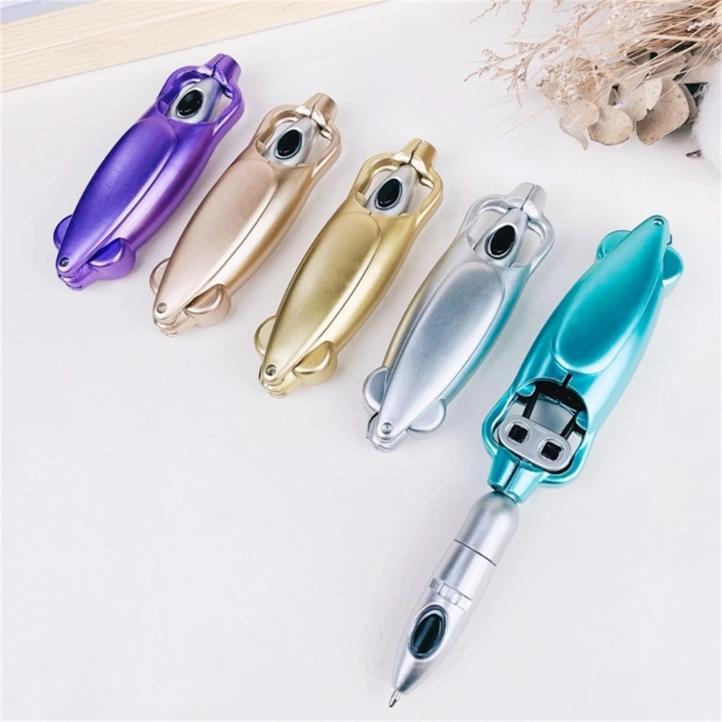 قلم حبر جاف مرن قابل للتحويل قلم كتابة مضحك لمكافأة فئة الطلاب K1KF