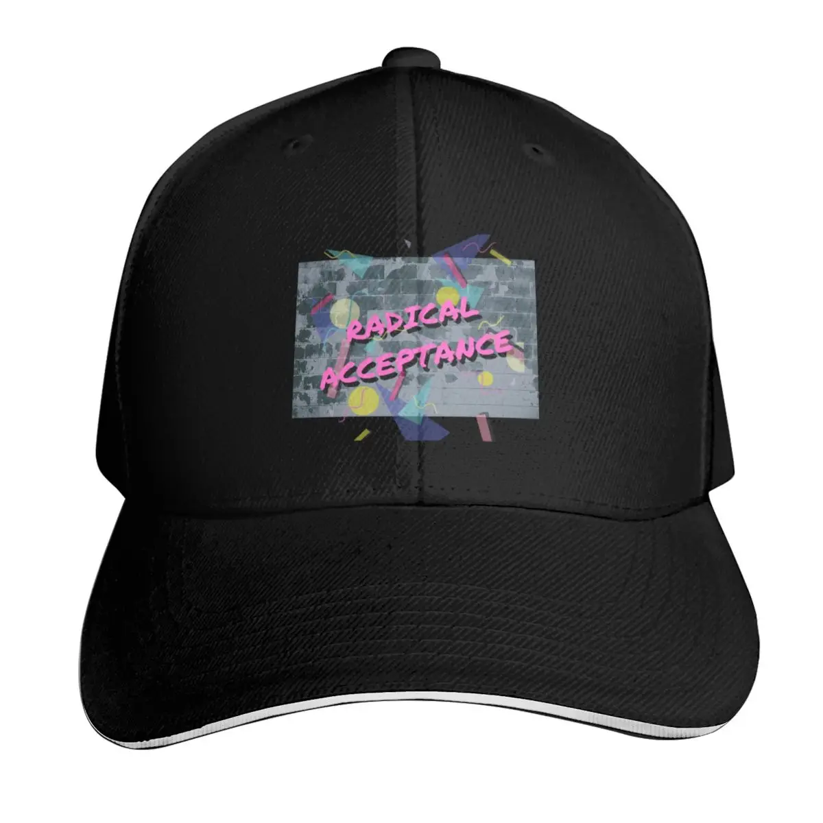 Radical Acceptance Baseball Cap Gift for Him Her Casual Daily Wear Quick Dry Performance
