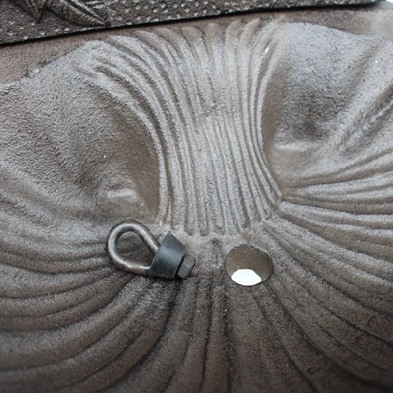 Imagem -05 - Parede de Ferro Fundido Rústico Lavatório Varanda Quintal Retrô Decoração de Parede Artesanato Decoração de Casa