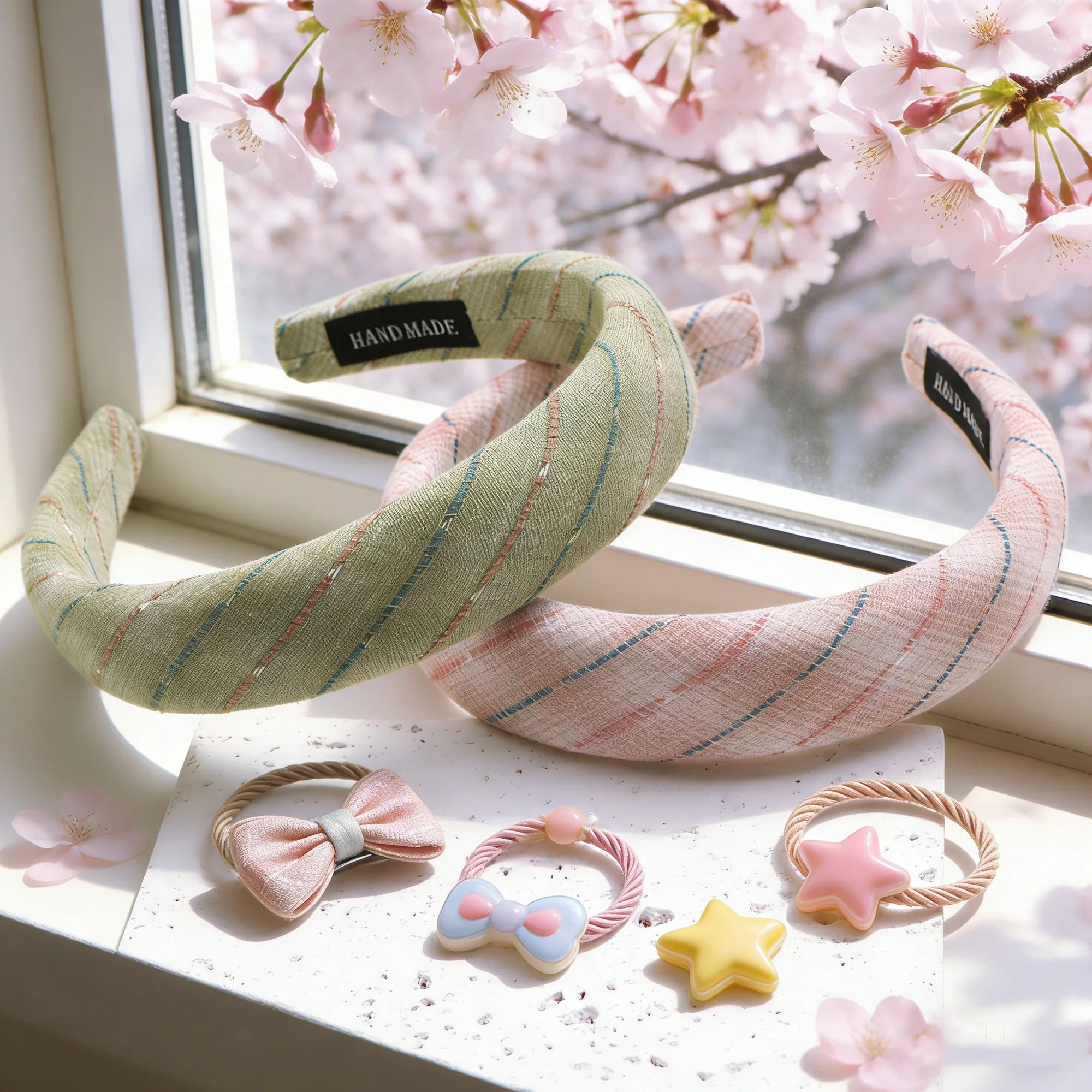 

1Pc Stripe Broad Headband Hair Band For Normal Hair, Weddings, Parties, Daily Use - Hair Accessories