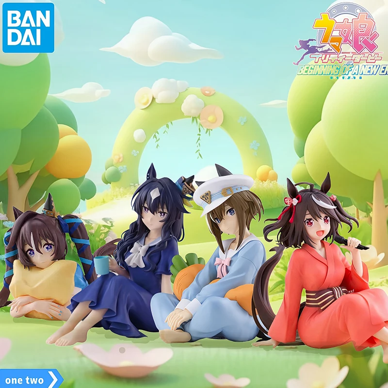 

in stock Genuine BANDAI NAMCO BANPRESTO UmaMusume: Pretty Derby Season 3 Relax time Kitasan Black Cheval Grand Model PVC Figure