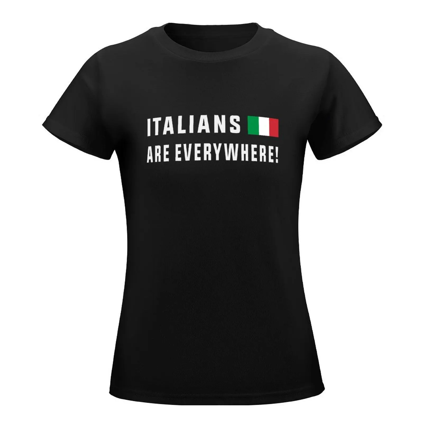 Italians Are Everywhere Vintage Italian hand gesture T-Shirt anime clothes sweat funnys t-shirts for Women graphic tees