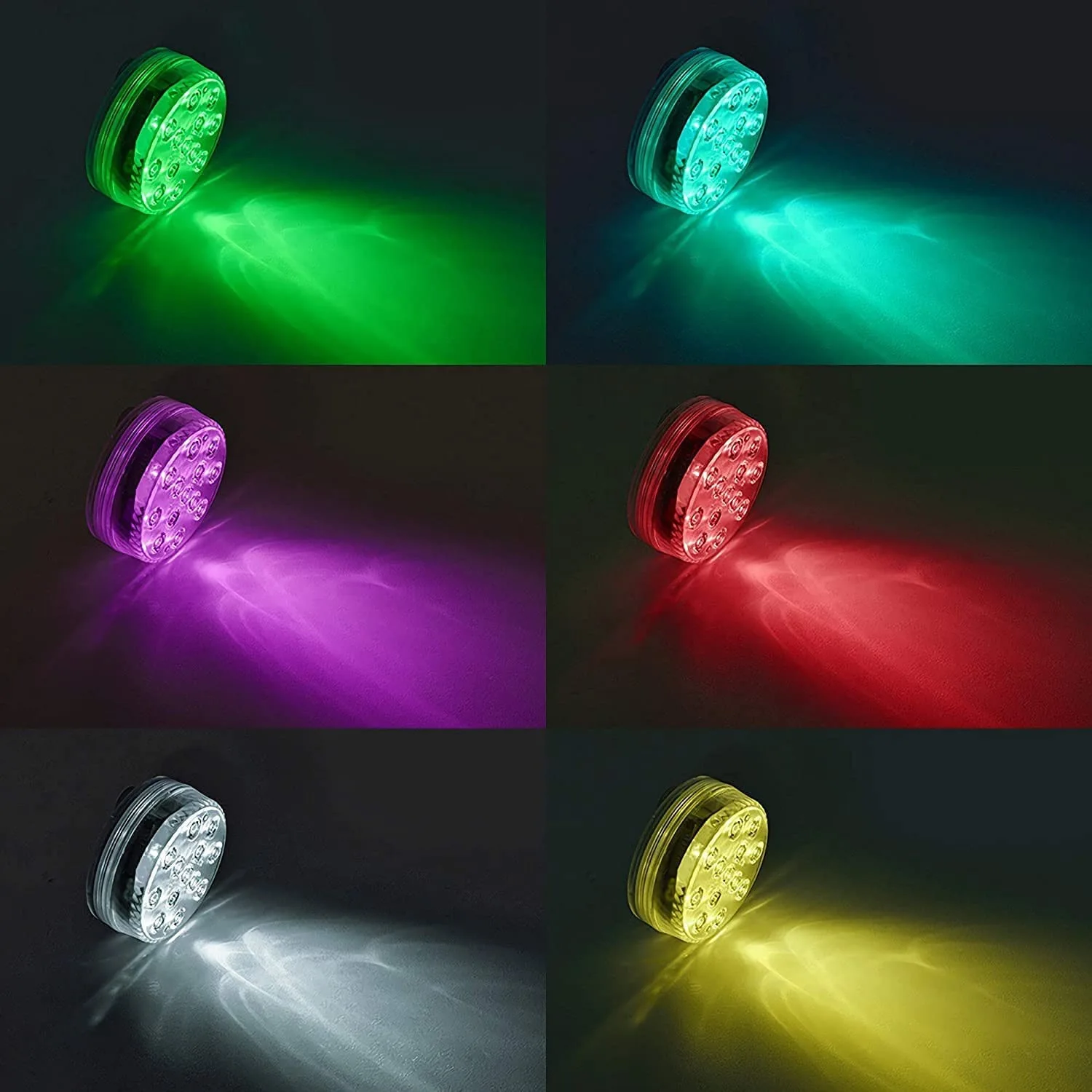 

IP68 Waterproof 13-LED RGB Underwater Light - Remote, for Indoor/Outdoor Water Use