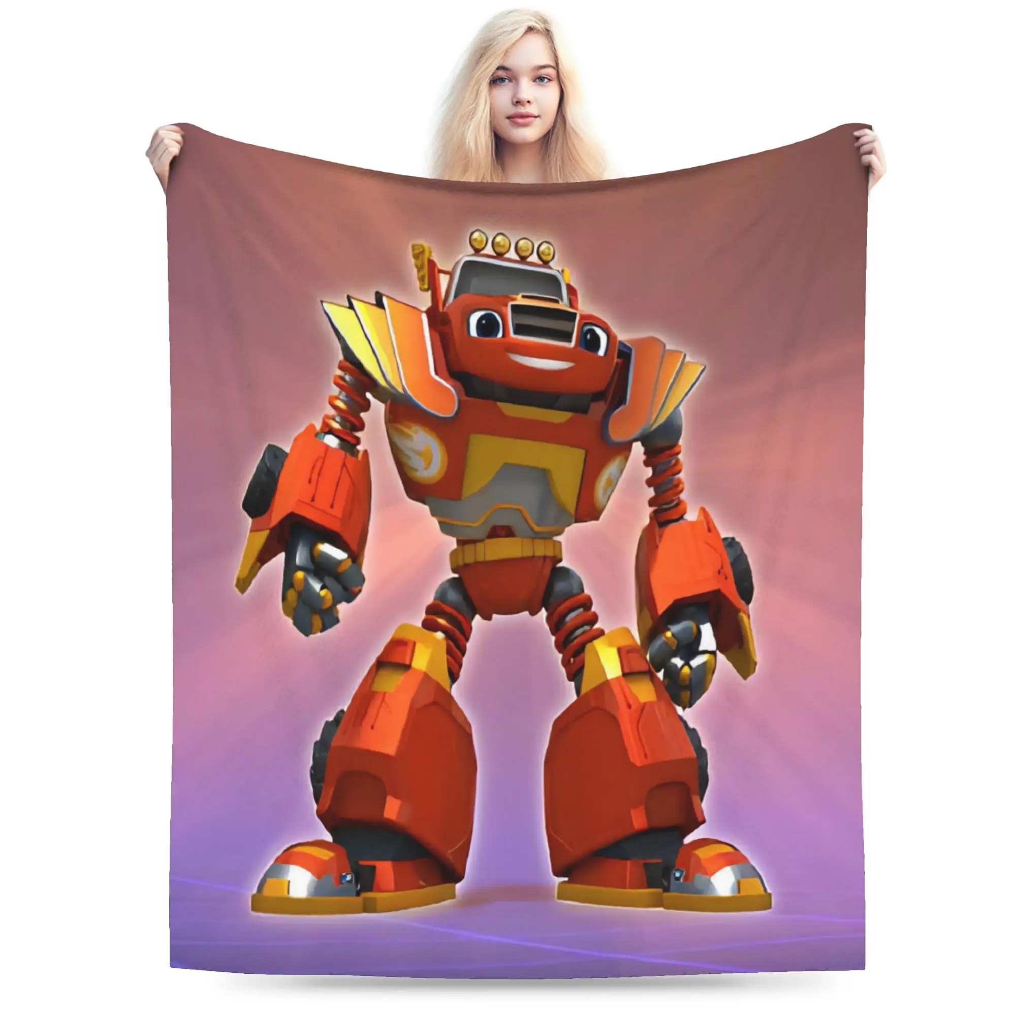 Blaze and the Monster Machines Blanket Multi-size Soft and Lightweight  Throw Blankets for Couch Sofa and Bed