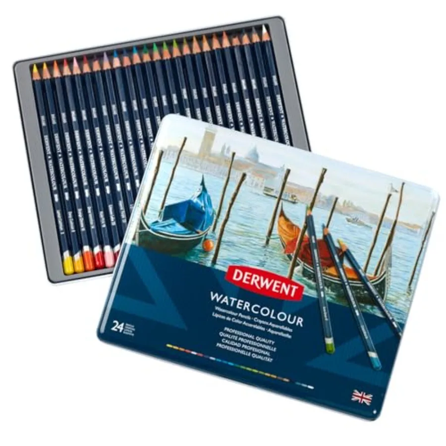 

Colored Pencils WaterColour Water Color Pencils Drawing Art 32883