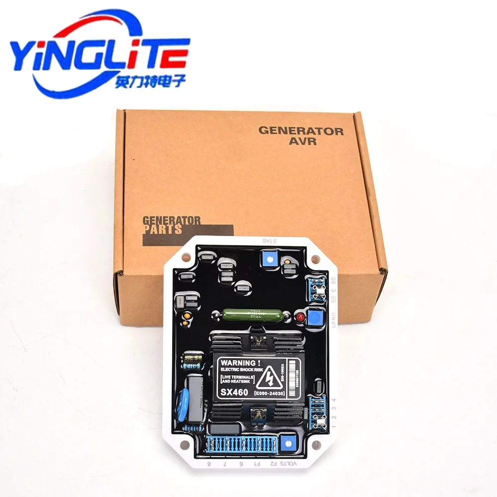 SX460 AVR High Quality Automatic Voltage Regulator for Engine Units Excitation Regulator Board for Diesel Units