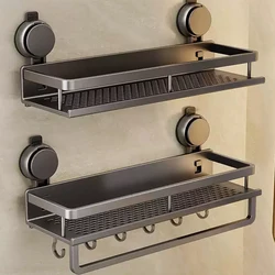 Toilet storage rack, bathroom washbasin, toilet, shower room, kitchen, wall mounted non perforated towel rack