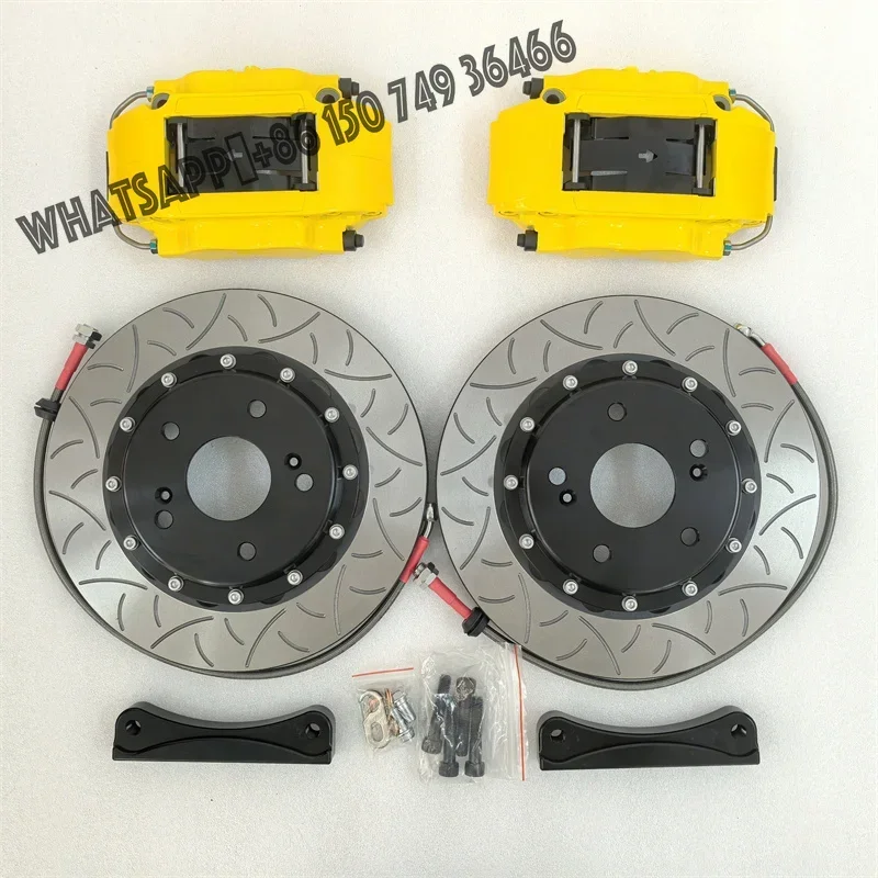 

Hot Upgrade Auto Brake System SPOON 4-piston Front Wheels Racing Brake Calipers Kit for Honda civic Accord CR-V Professional