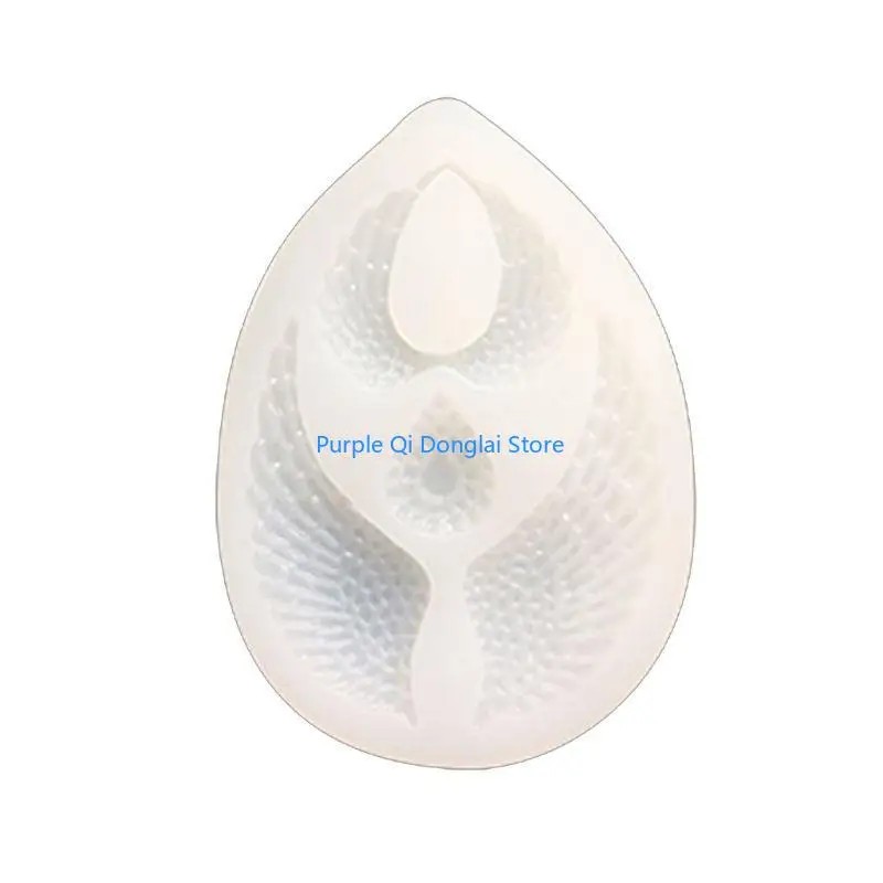 

L21E Angel Evil Wings Подвесная смола Casting Silicone Silicone Lewelry Make Tools