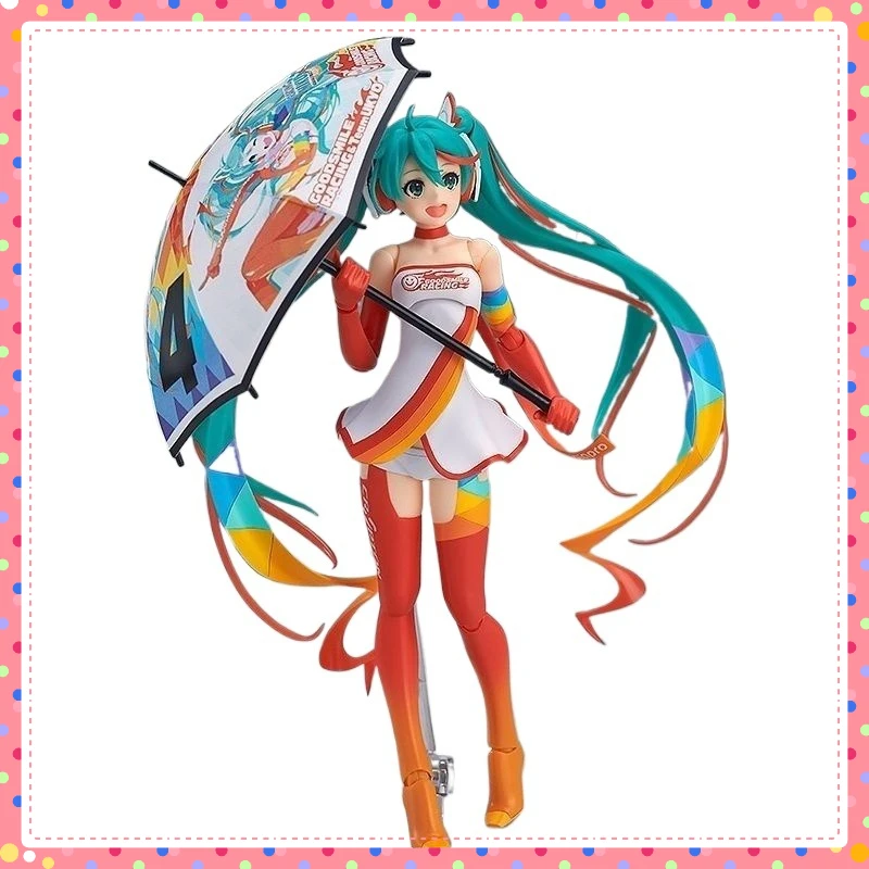 

in stock Brand new authentic figma 307 Hatsune Miku 2015 support bicycle bicycle mobile figure model figure