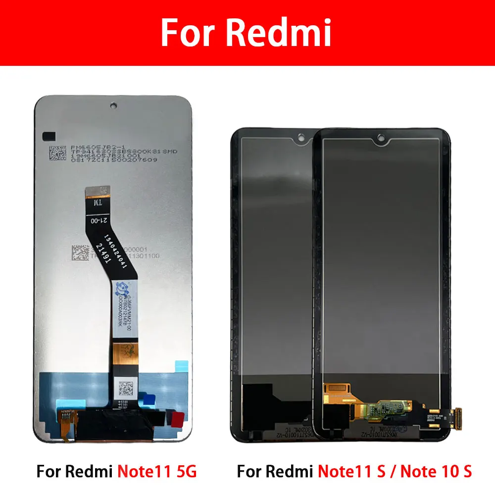 For Redmi Note 10S 11S 11 Pro 4G 5G Test High Quality LCD Display Touch Screen Digiziter Assembly Replacement