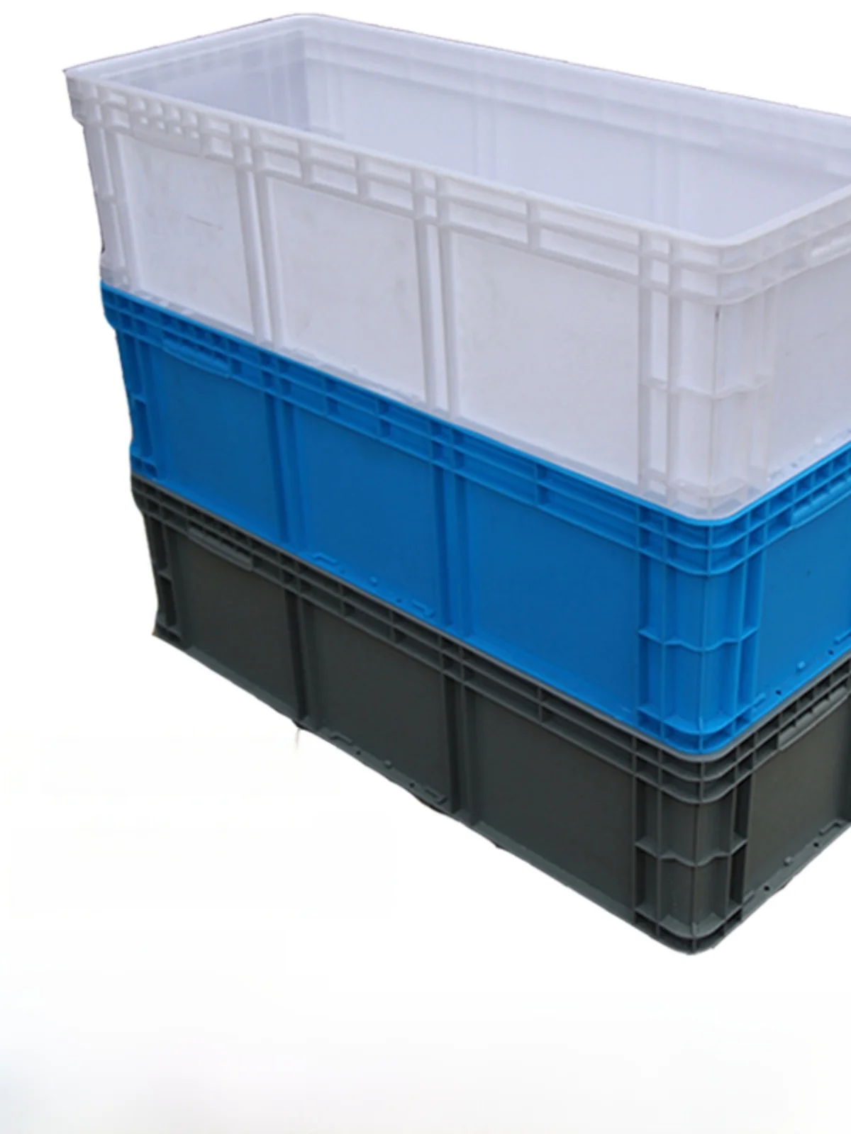 

Extra Large Rectangular Plastic Storage Box Turtle Tank Fi Filter White Plastic Carry-On Storage Box for Home Organization