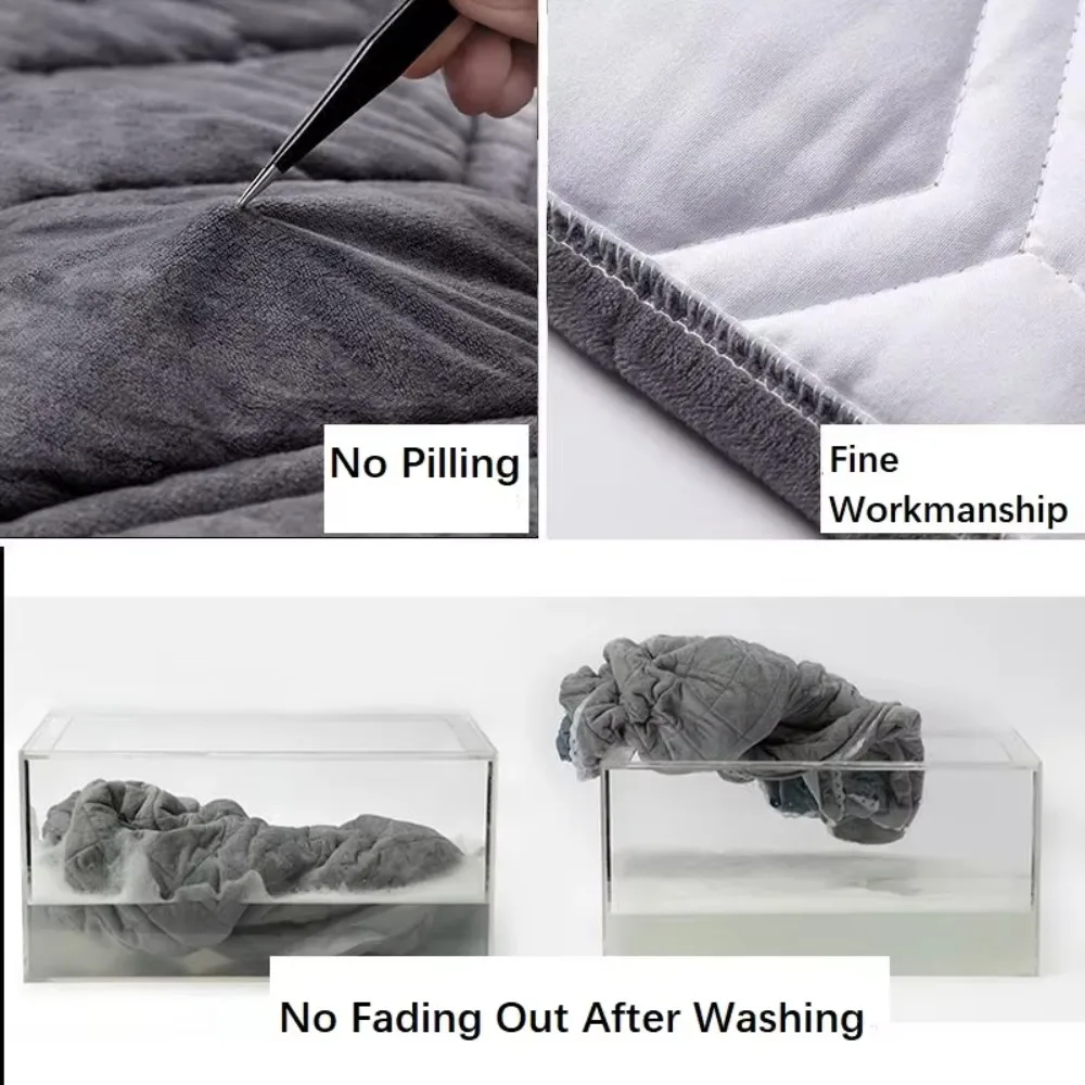 

All-inclusive Velvet Headboard Cover Rhombic Lattice Modern Style Bed Head Cover Warm Solid Color Bed Head Dust Protector Hotel