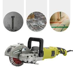 4000W elektryczna maszyna do cięcia rowków do betonu maszyna do cięcia rowków ściennych przecinarka do betonu