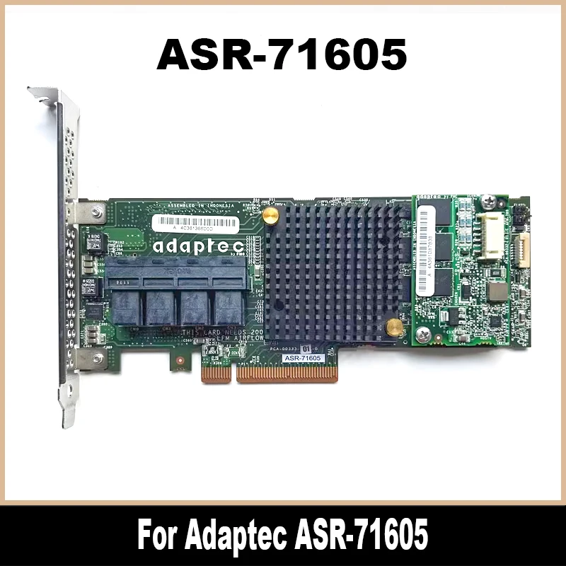 Для Adaptec ASR-71605 2274400-R 16-портовый 6 Гб/с 1 Гб SAS SATA PCIe RAID контроллер 100% протестирован