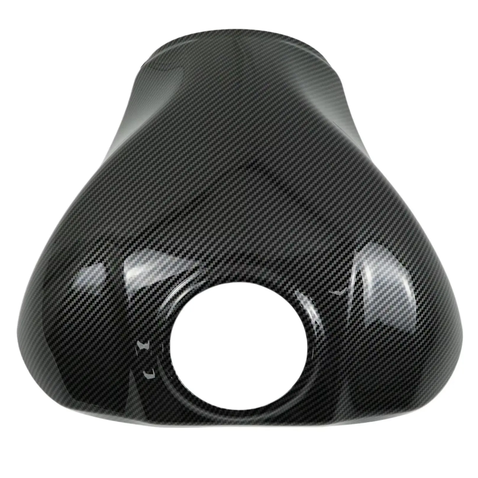 For Kawasaki Ninja ZX-10R ZX10R 2011-12-13-14-15-16-17-18-19-20-21-22-23-24-25-2026 Carbon Painted Fuel Gas Tank Cover Fairing