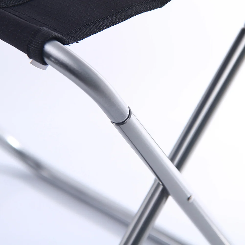 เก้าอี้พับกลางแจ้งแบบพกพาโครงอะลูมิเนียมคุณภาพสูงผ้าใบคุณภาพสูงติดตั้งง่ายสำหรับตั้งแคมป์ตกปลาปิกนิกบาร์บีคิวท่องเที่ยว