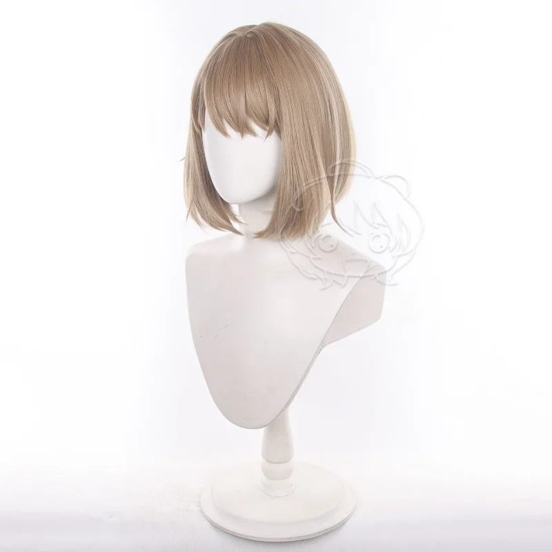 Sheena Cosplay Wig Anime Until I Love You to the End of Life Short Bob Synthetic Wigs Halloween Party Heat Resistant Fiber Hair