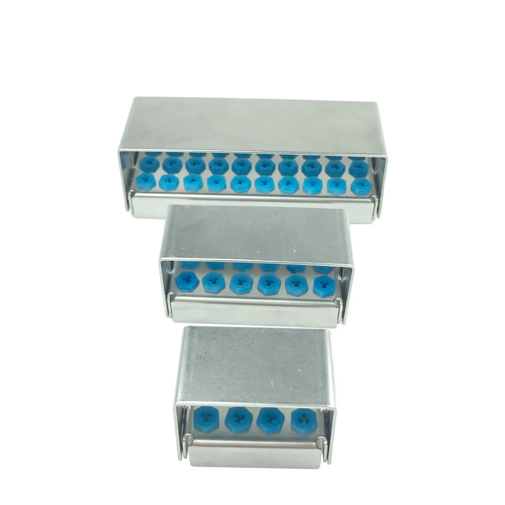 8/12/30 Holes Dental Cleaning Stand Dental Polishing Burs Autoclave Sterilizer High/Low Speed Dental Burs