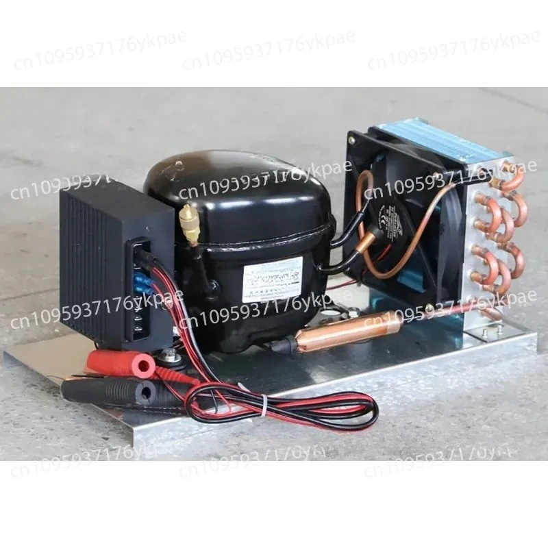 BD35HC DC Compressor Condensing Unit Micro Refrigeration Unit Air-cooled Refrigerator Unit R134a12V24V