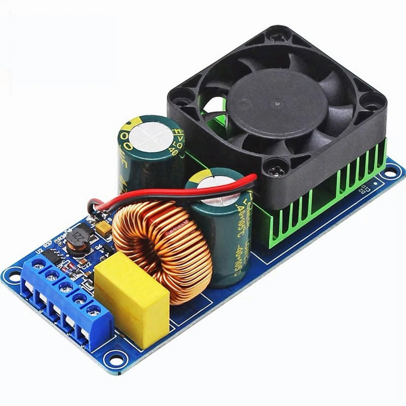 placa-amplificadora-de-Audio-mono-canal-classe-d-amplificador-digital-de-alta-potencia-500w-com-irs2092s-substituicao-e-atualizacao-para-amplificador-lm3886