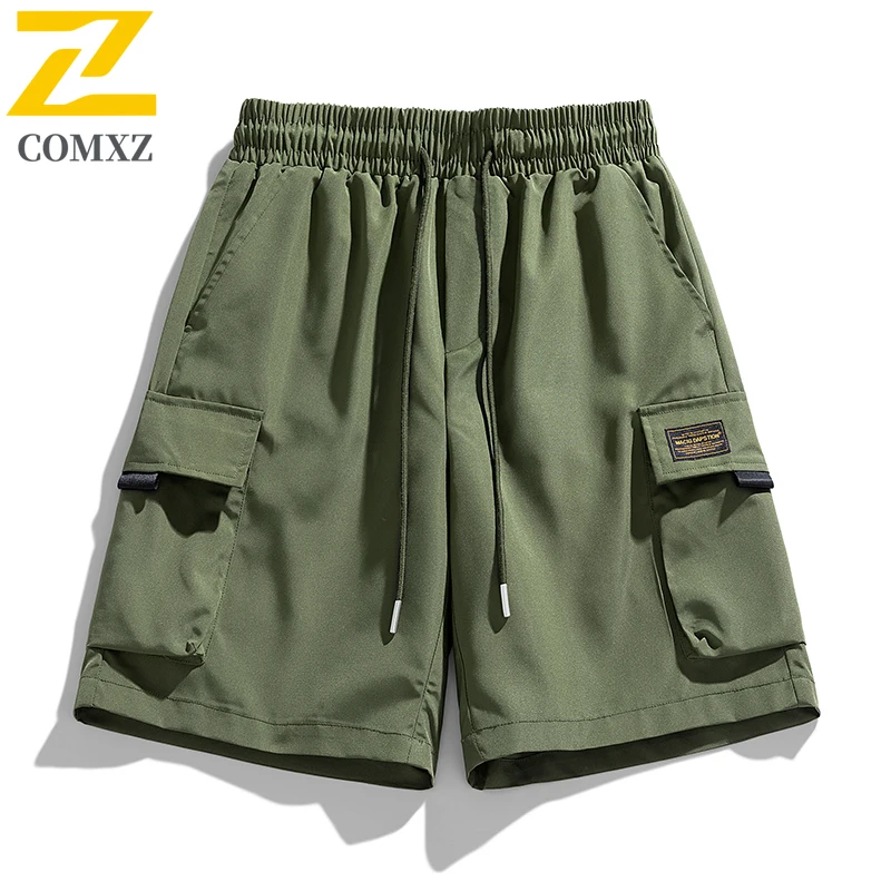 

Men's Casual Shorts Summer New Trend Versatile Loose Breathable Workwear Shorts Multiple Pockets Camping and Hiking Men's Pants