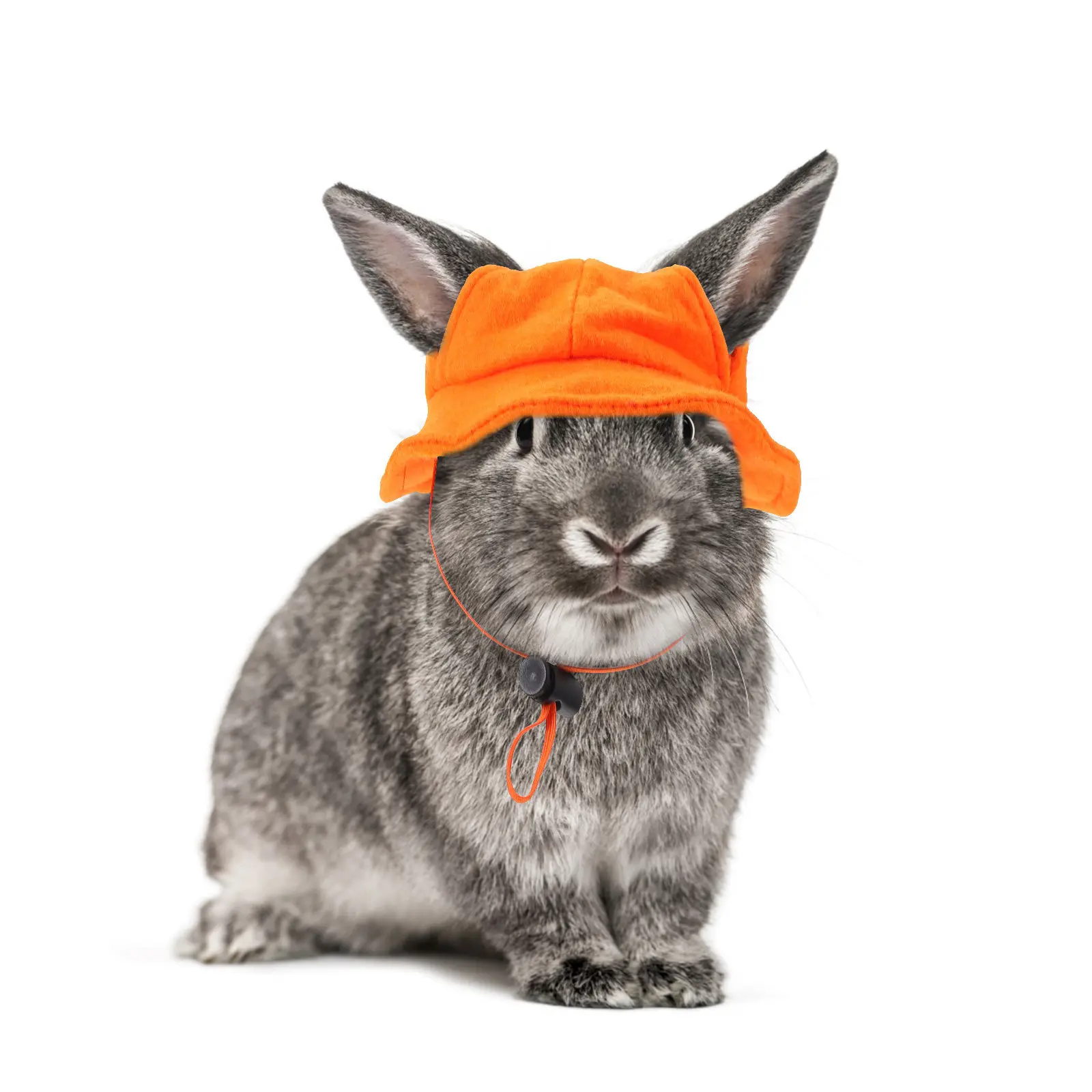 

Orange Mini Pet Hat Small Animal Bunny Rabbit Hamster Guinea Pig Head Cover Soft Comfortable Felt Pet Decoration Costume