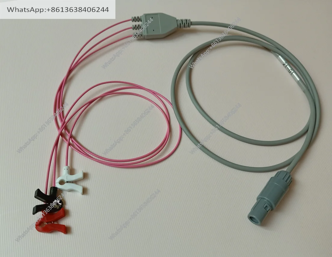 Suiteable Erting Type107 Hearing Screening Instrument Electrode Wire Maike Hearing Instrument 4 Cores Three Conductor Connector