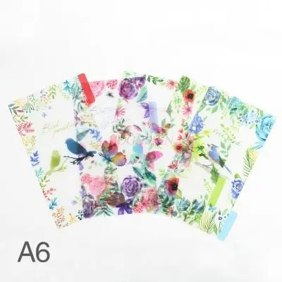 

5 листов/комплект. Прозрачная цветовая индексная страница, классификация ручной книги, перегородка с вкладышами.