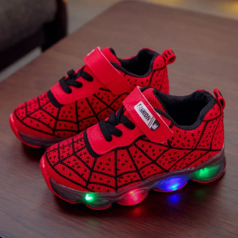 Children's Cartoon Sneakers 2026 Boys New Casual Sport Shoes Spring Summer Breathable Student Shoes Kids Casual Shoes for 1-12 Y