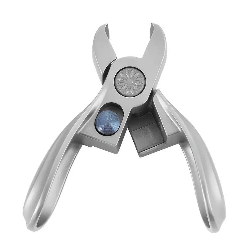 Professional Mini Nail Clippers High Quality Stainless Steel Large Opening Manicure Fingernail Cutter Ingrown Toenail Scissors