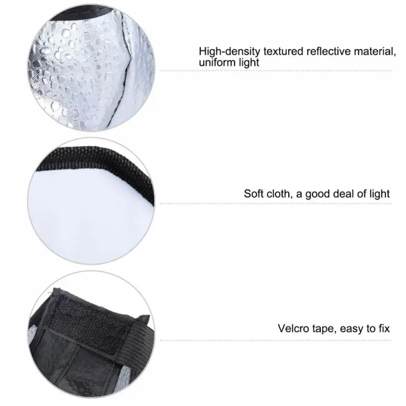 20cm Softbox Universal Octangle Style Foldable Flash Light Diffuser Octagon Speedlight Diffuser Softbox Soft Box for Canon Nikon