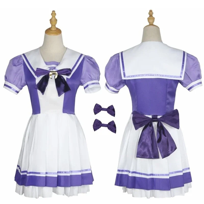 Anime Uma Musume Pretty Derby Cosplay Costume Dress Teresen School Uniform Halloween Cosplay Costumes Full Set Unisex