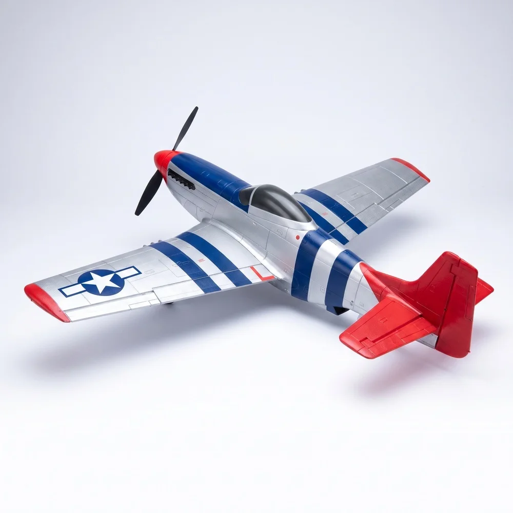 P-51 Mustang 1000mm 500g EPP Foam Plane Kit | For Experienced Hobbyists DIY Build No Electronics
