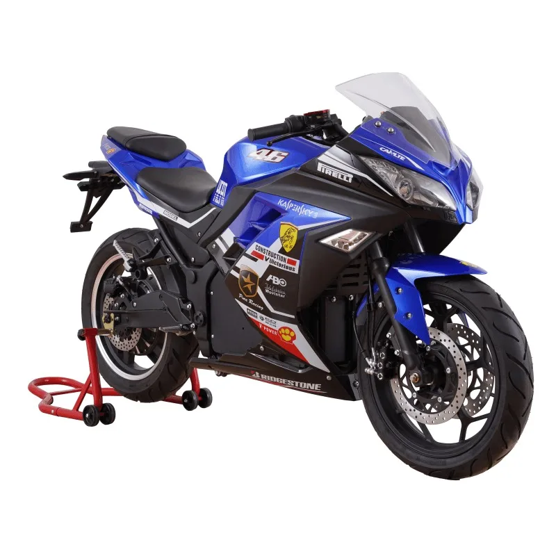 

2025 New Style EEC Brushless Motor 3000w 72v Lithium Lead Acid Battery Fredom Racing Adult Electric Motorcycle