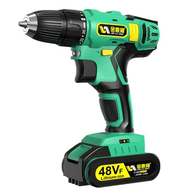 

48VF cordless drill Charging screwdriver Lithium-Ion Battery Power Tools 2-Speed Rechargeable Mini Multi-function Drill