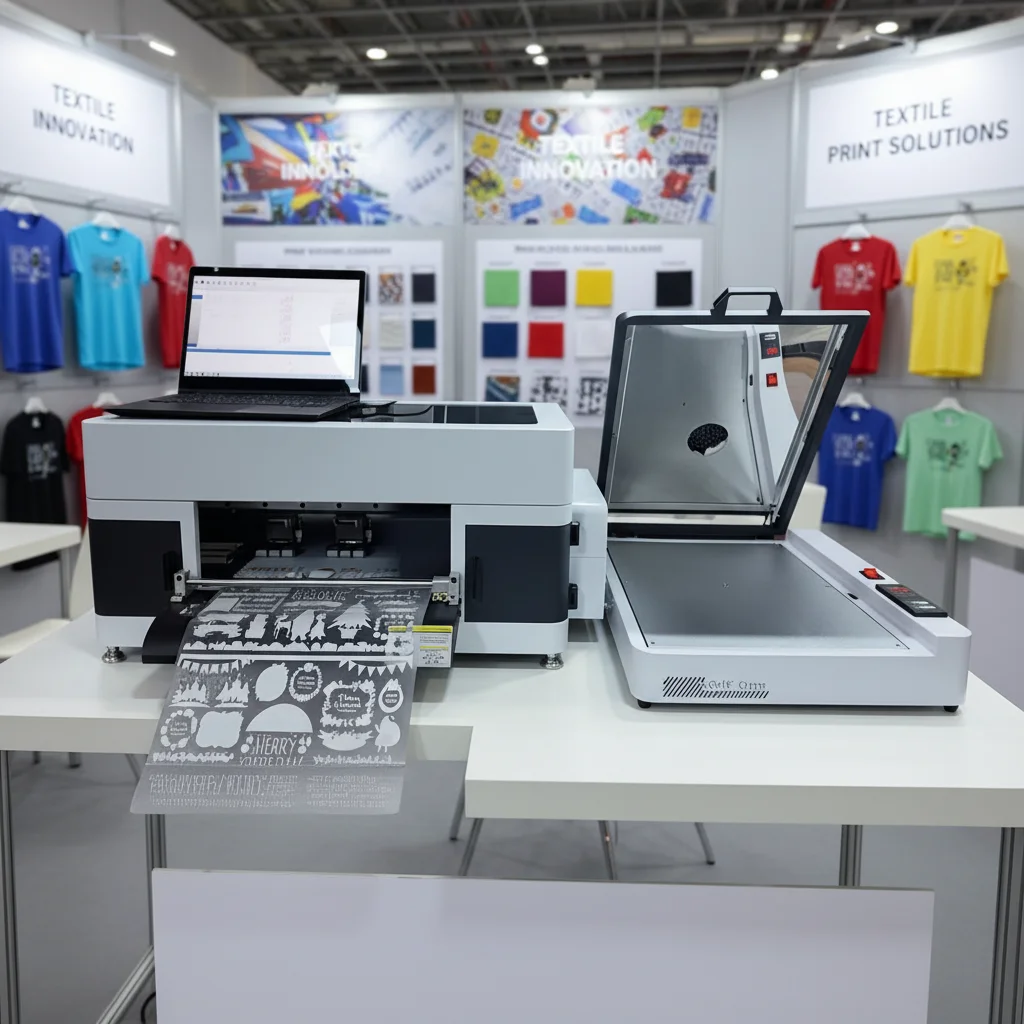 New Hot Sale 13inches A3 33cm Semi-Automatic DTF Printer Digital Printing Machine F1080 Print Head Multicolor Ink Heat 1 Year